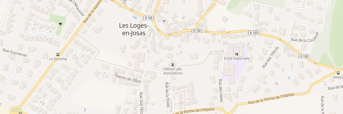 Plan du 5 Cr de l’Ancienne Mare aux Loges-en-Josas