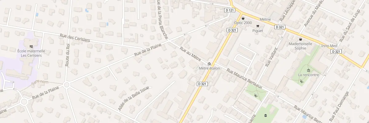 Plan du 7 Rue au Mètre à Croissy-sur-Seine