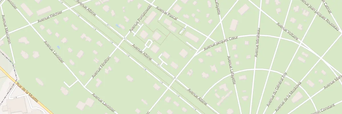 Plan du 40 Av Albine à Maisons-Laffitte