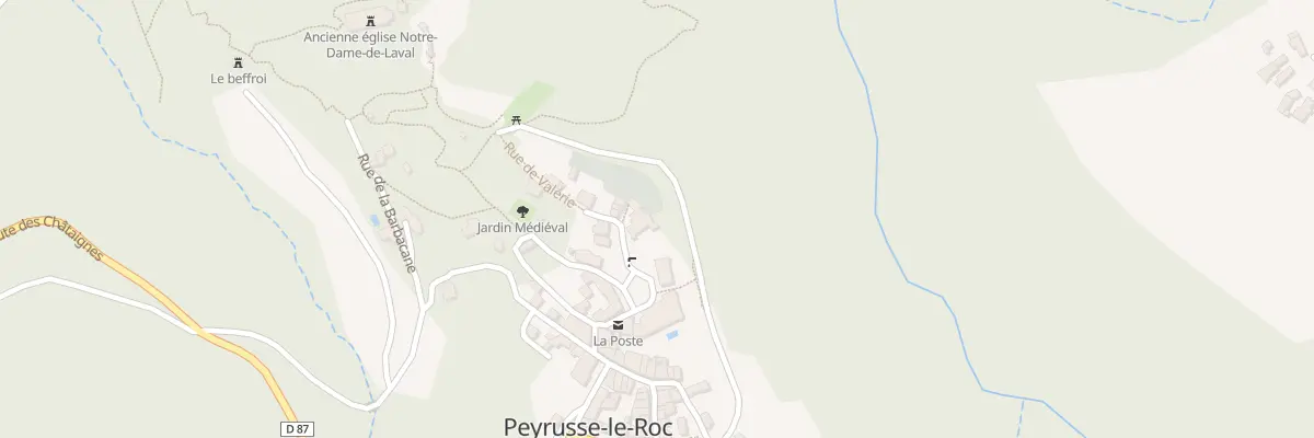 Plan du 12 Pl des Treize Vents à Peyrusse-le-Roc