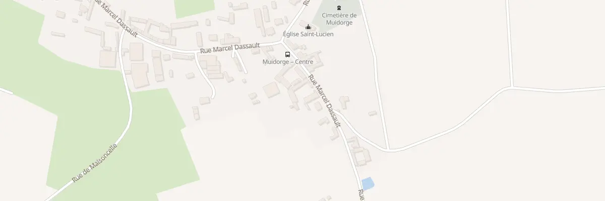 Plan du 9 Rue Marcel Dassault à Muidorge