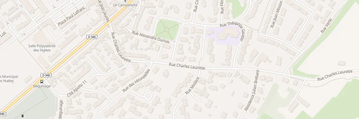 Plan du 33 Rue Charles Leurette à Gravelines