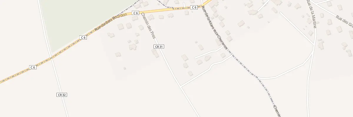 Plan du 13 Che des Pres à Saint-Maurice-Montcouronne