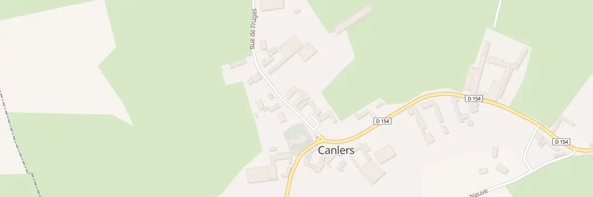Plan du 8 Rue de Fruges à Canlers