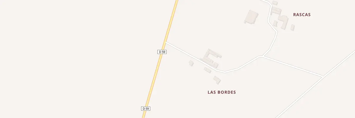 Plan du 5065 A Las Bordes à Jonquières