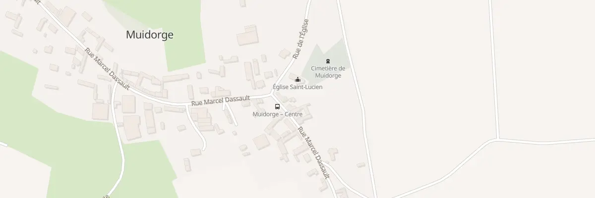 Plan du 16 Rue Marcel Dassault à Muidorge
