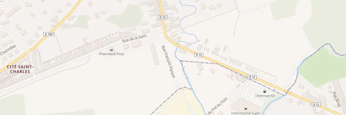 Plan du 5 Rue François Parisot à Saint-Léger-lès-Domart