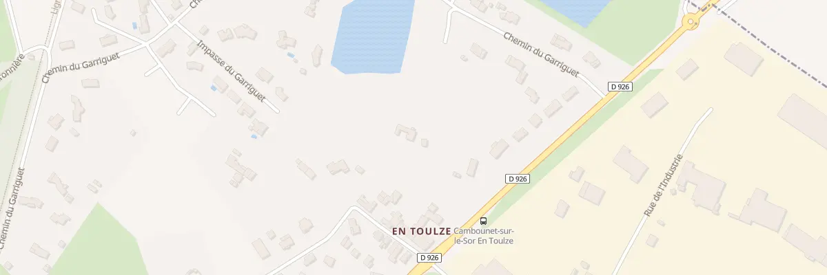 Plan du 106 Che du Garriguet à Cambounet-sur-le-Sor