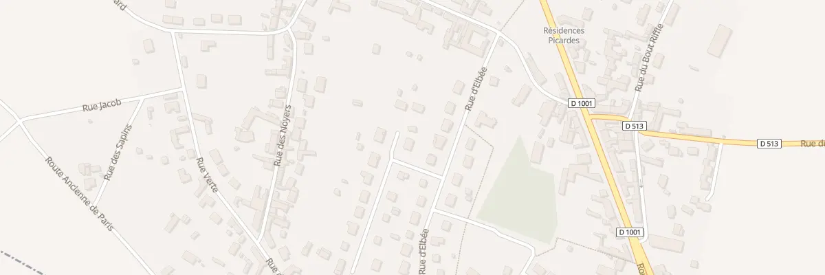 Plan du 54 Rue d’Elbée à Warluis