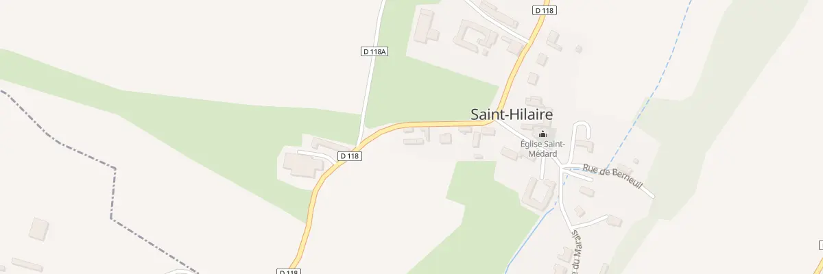 Plan du 2 Rte de Domart en Ponthieu à Lanches-Saint-Hilaire