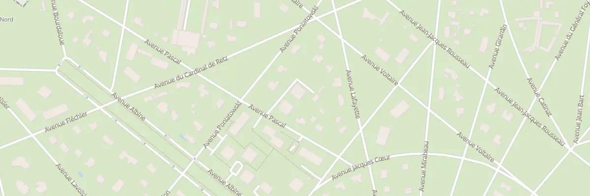 Plan du 12 Av Pascal à Maisons-Laffitte