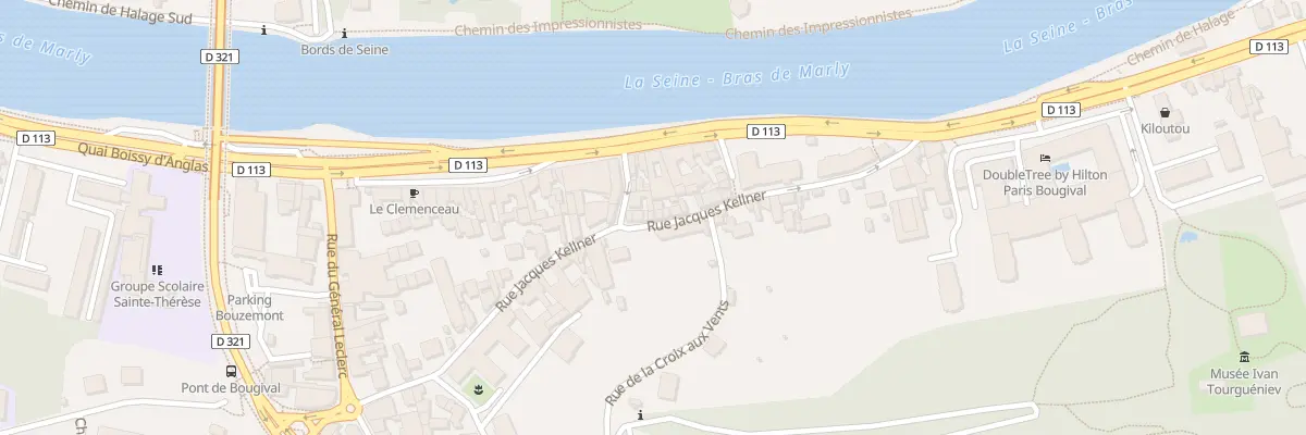 Plan du 37 Rue Jacques Kellner à Bougival