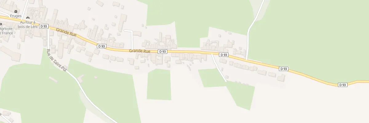 Plan du 44 Gr Grande Rue à Fruges