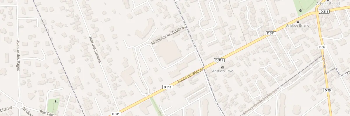 Plan du 9 Rue de la Voie Poissonnière à Chatou