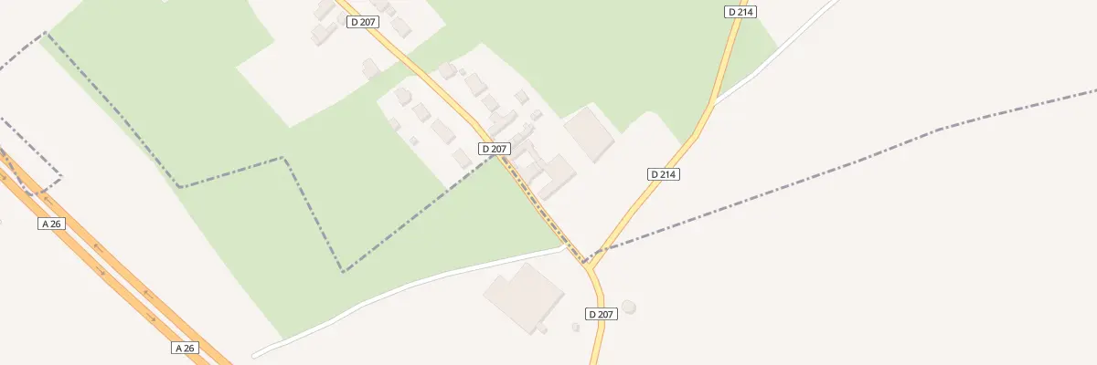 Plan du 97 Vc du Chateau d’Eau à Zudausques
