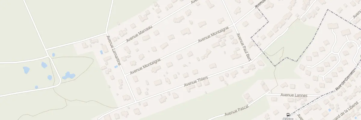 Plan du 11 Av Montaigne à Gif-sur-Yvette