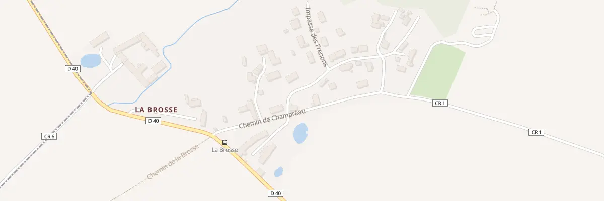 Plan du 11 Che de Champréau à Janvry