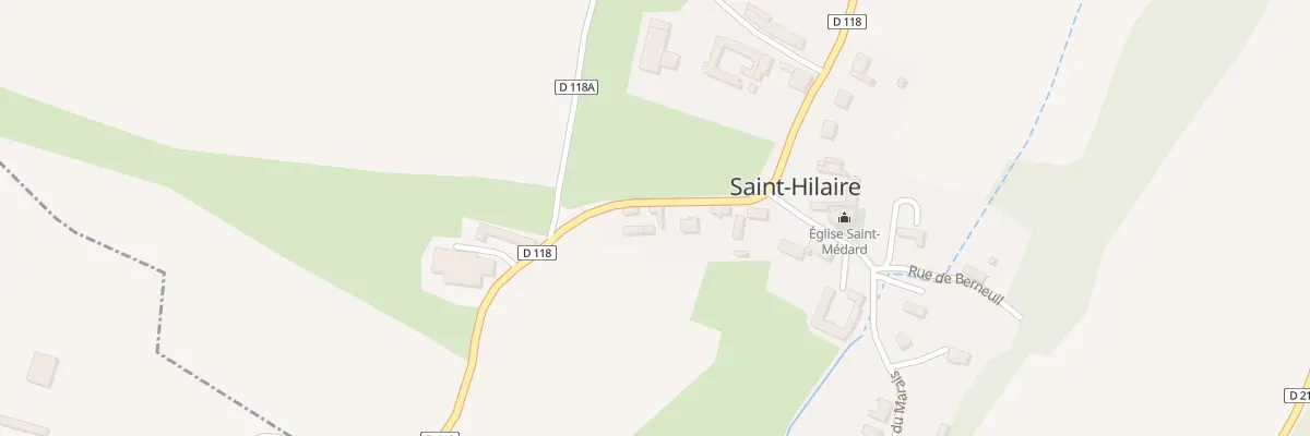Plan du 4 Rte de Domart en Ponthieu à Lanches-Saint-Hilaire
