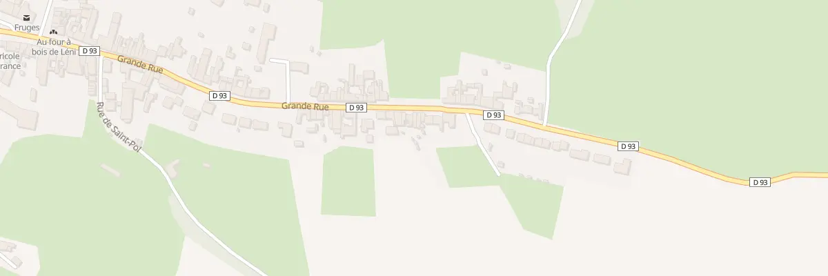Plan du 46 Gr Grande Rue à Fruges