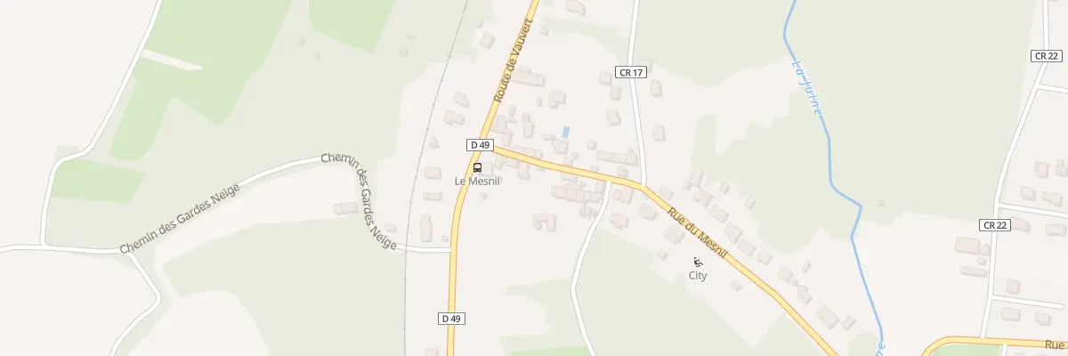 Plan du 9 Rue du Mesnil à Ormoy-la-Rivière