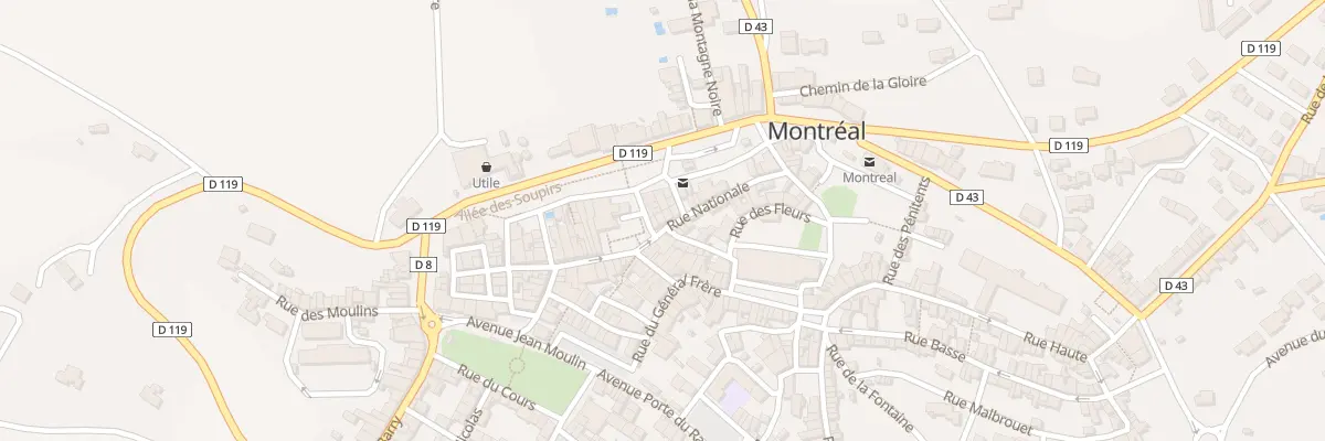 Plan du 12 Rue Nationale à Montréal