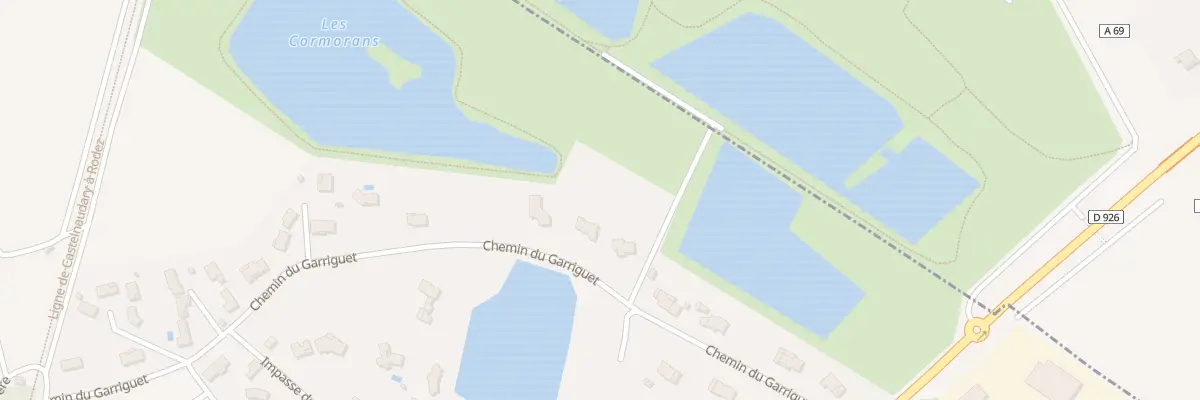 Plan du 99 Che du Garriguet à Cambounet-sur-le-Sor