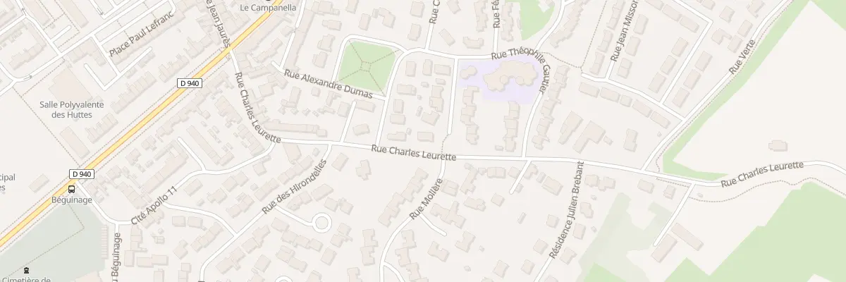 Plan du 33B Rue Charles Leurette à Gravelines