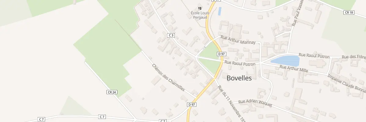 Plan du 4 Rue Jean du Bos à Bovelles