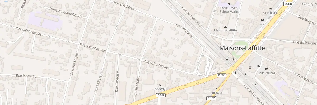 Plan du 13B Rue de Mexico à Maisons-Laffitte