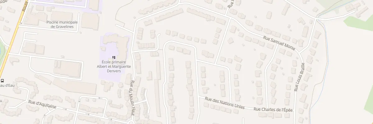 Plan du 175 Rue des Anc Combattants d’Afn à Gravelines