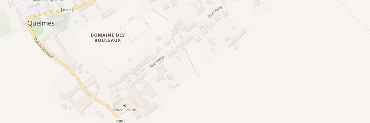 Plan du 214 Rue Verte à Quelmes