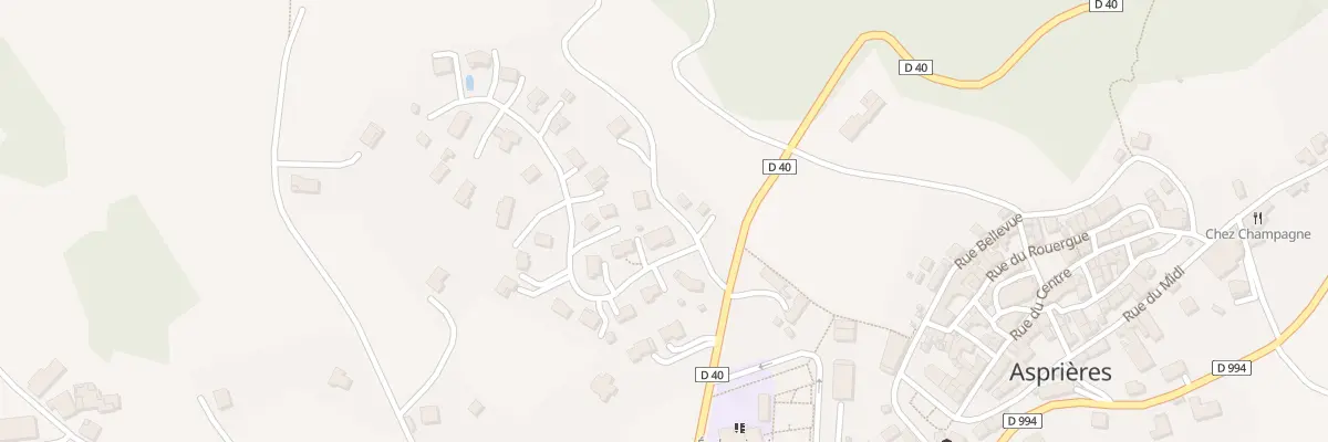 Plan du 5391 Champ d’Espinasse à Asprières