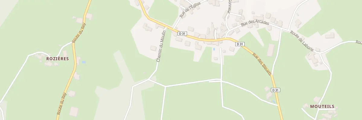 Plan du 973 Rue des BLEUETS à Cuzac