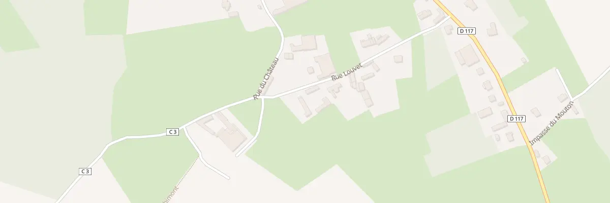 Plan du 7 Rue Louvet à Buire-au-Bois
