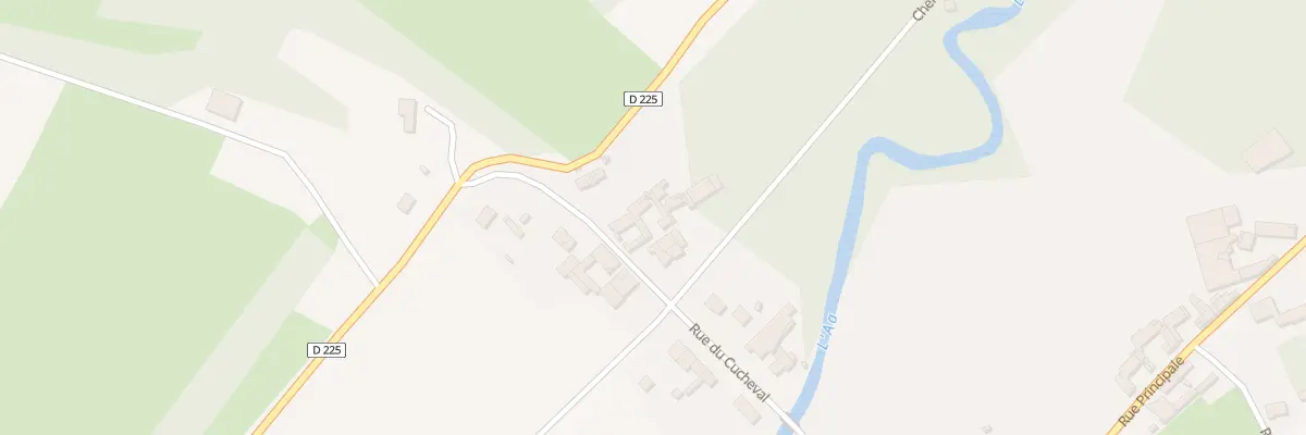 Plan du 17 Rue du Cucheval à Ouve-Wirquin