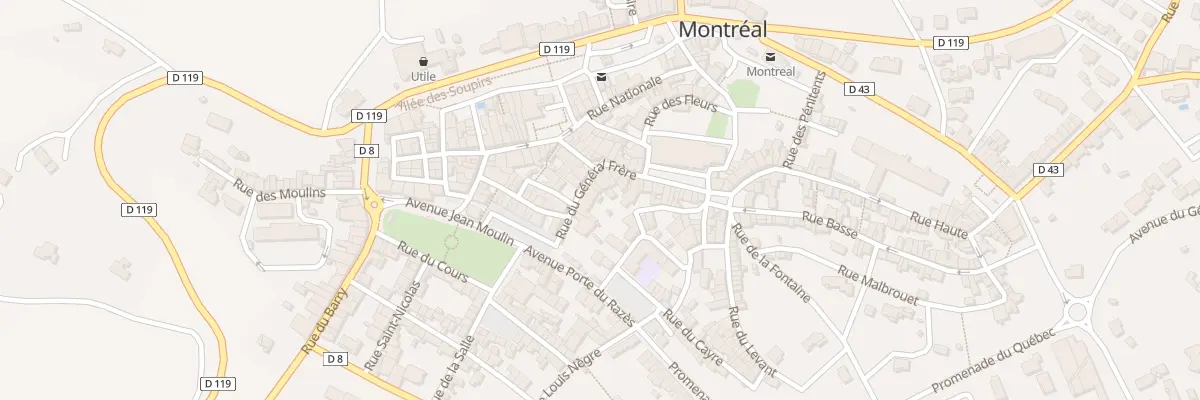 Plan du 15 Rue Général Frère à Montréal