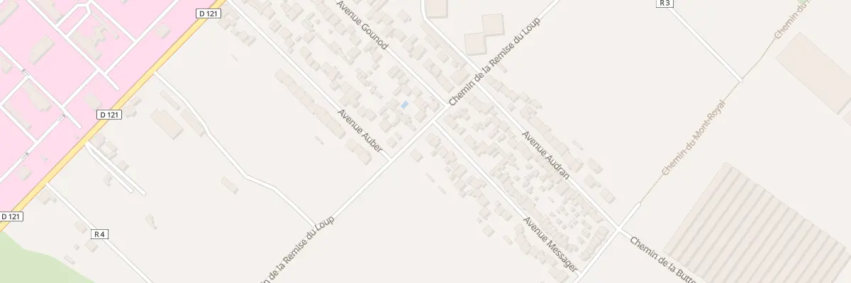 Plan du 2 Av Messager à Montesson