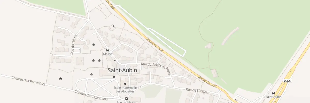 Plan du 3 Pl de la Croix Jaque à Saint-Aubin