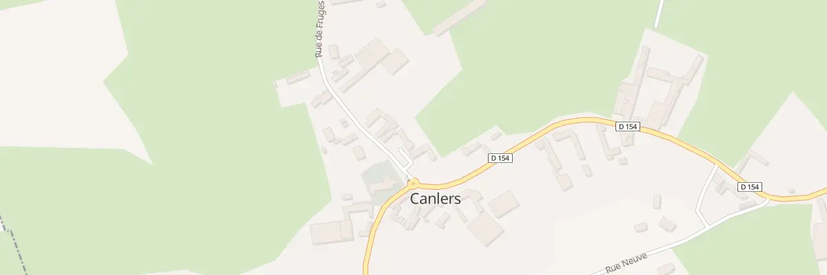 Plan du 4 Rue de Fruges à Canlers