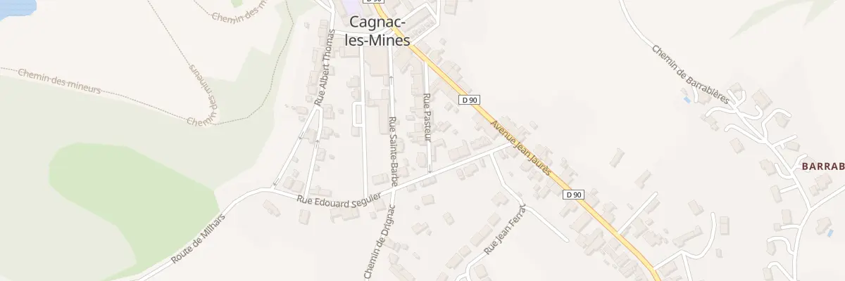 Plan du 9B Rue Pasteur à Cagnac-les-Mines