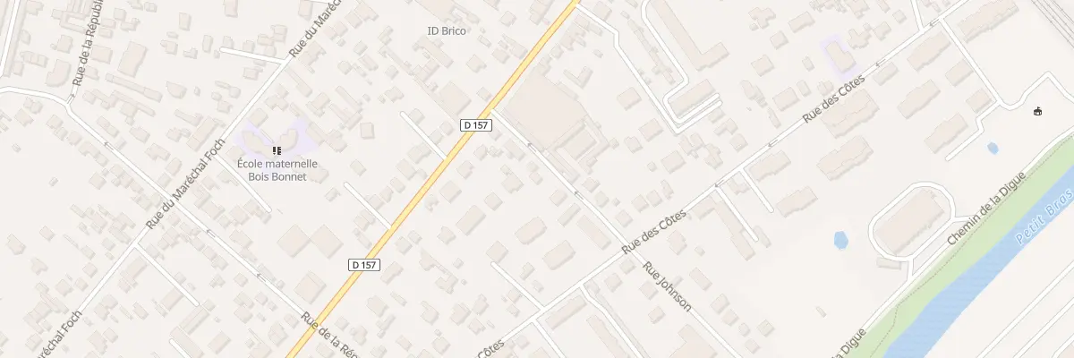 Plan du 45 Rue Johnson à Maisons-Laffitte