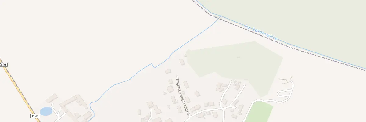 Plan du 4 Imp des Frenons à Janvry