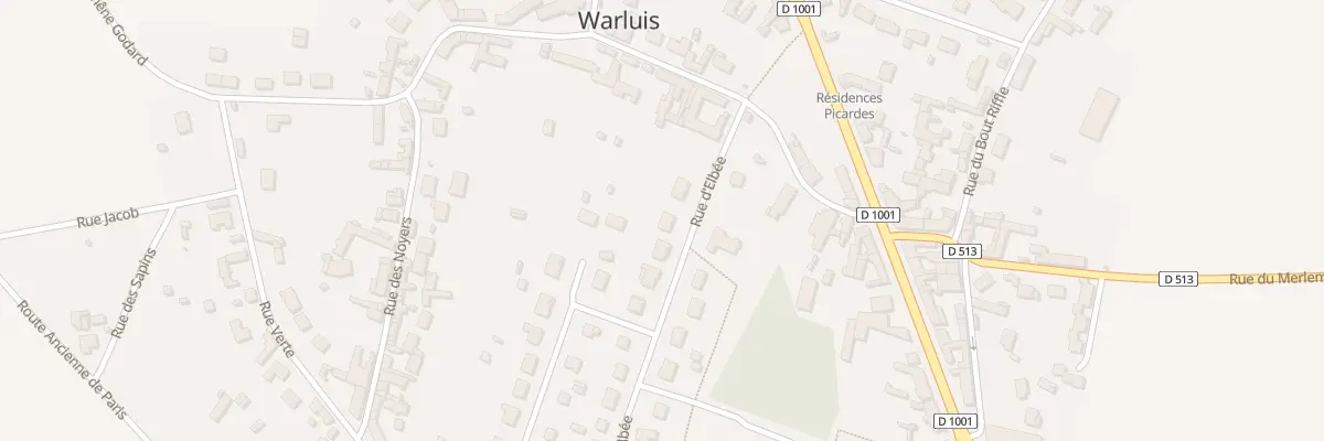 Plan du 62 Rue d’Elbée à Warluis