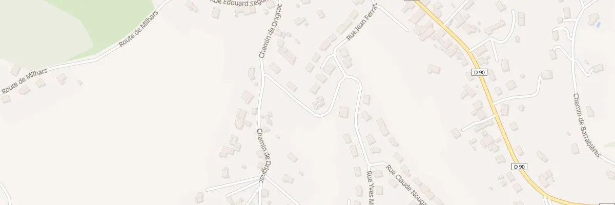 Plan du 23 Rue Yves Montand à Cagnac-les-Mines