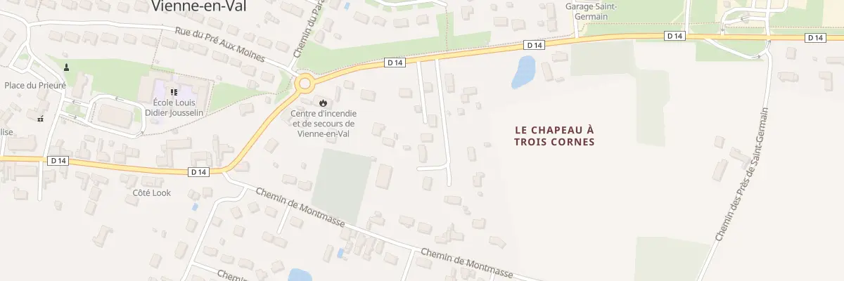 Plan du 52T Rte de Tigy à Vienne-en-Val