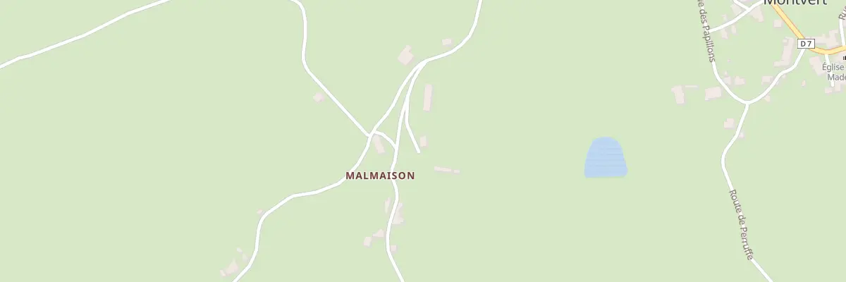 Plan du 5054 Malmaison à Cros-de-Montvert