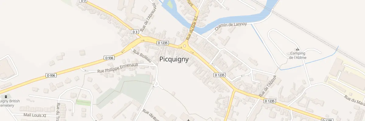 Plan du 140 Pl du Général de Gaulle à Picquigny