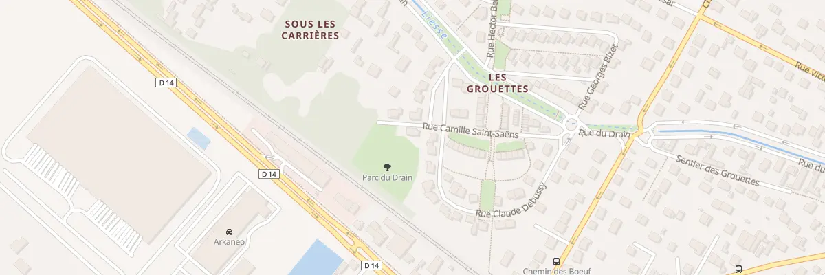 Plan du 27 Rue Camille Saint-saëns à Pierrelaye