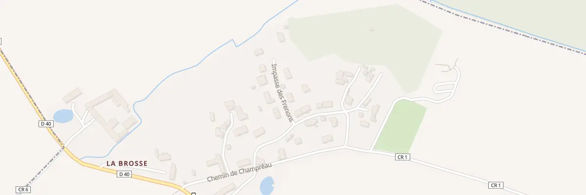 Plan du 2B Imp des Frenons à Janvry