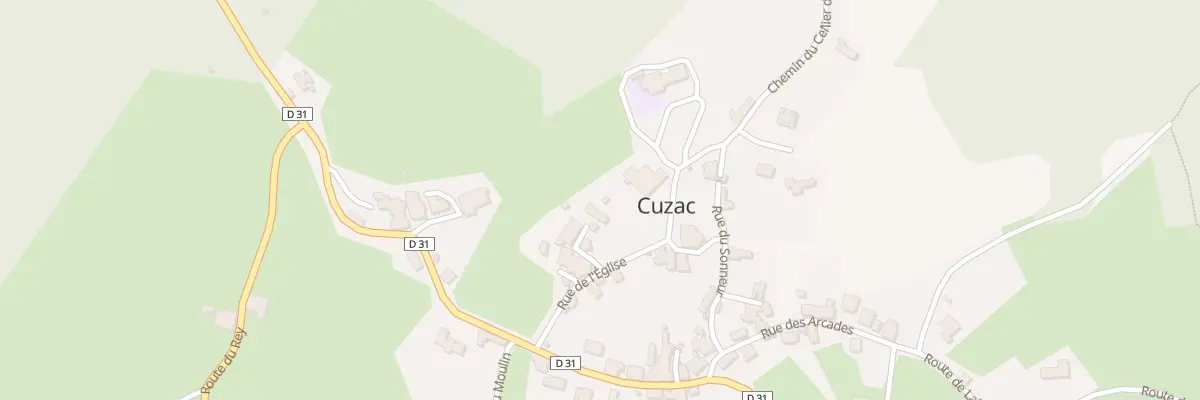 Plan du 55 Imp de La FORGE à Cuzac